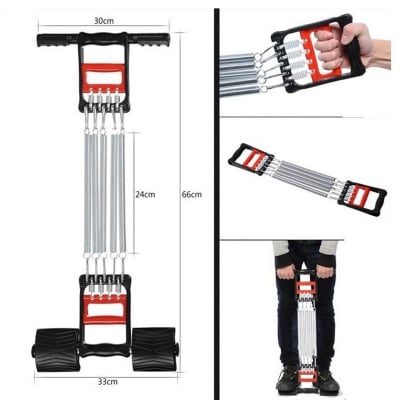 Picture of Chest Pull Expender 3 in 1 - Black & Red