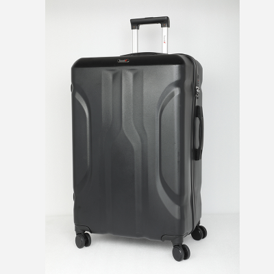 Picture of Travello Luxury Plus 28 Inch Ultra Light Weight Strong Build Quality Water-Resistant Double Caster Wheel Bigger Space Hardtop Luggage-Trolley Black