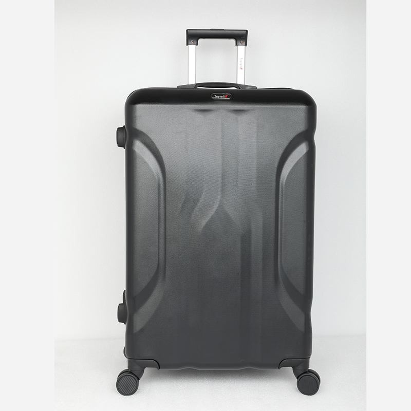Picture of Travello Luxury Plus 28 Inch Ultra Light Weight Strong Build Quality Water-Resistant Double Caster Wheel Bigger Space Hardtop Luggage-Trolley Black