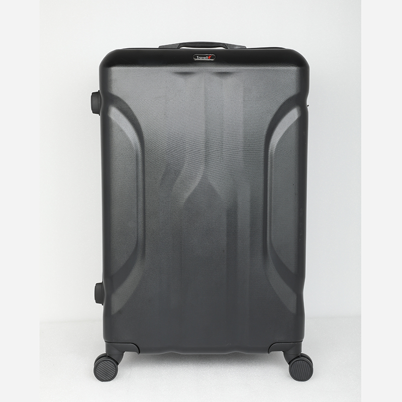 Picture of Travello Luxury Plus 28 Inch Ultra Light Weight Strong Build Quality Water-Resistant Double Caster Wheel Bigger Space Hardtop Luggage-Trolley Black