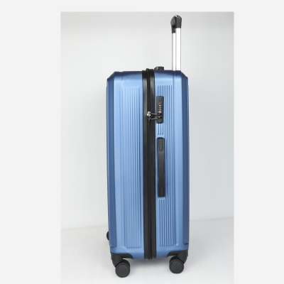Picture of Travello 28 Inch Royal Zipper Unbreakable Body More Capacity Water Resistant Aluminum Luggage- Trolley Dark Blue