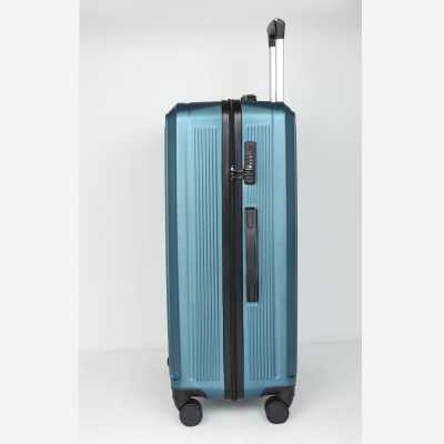 Picture of Travello 28 Inch Royal Zipper Unbreakable Body More Capacity Water Resistant Aluminum Luggage- Trolley Green