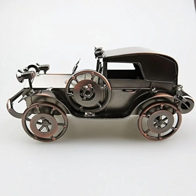 Picture of Western Vintage car Metal Crafts Figurine Statue Model