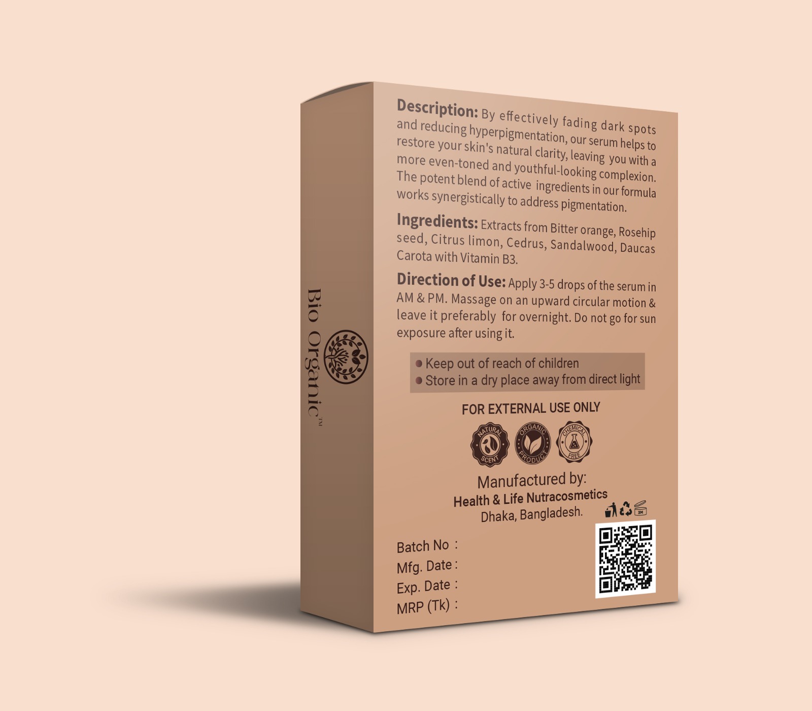 Picture of Bio Organic Anti Melasma Serum -30ML