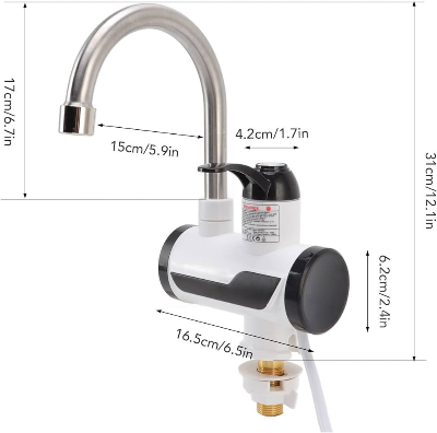 Picture of Instant Water Heater Faucet Multicolor 