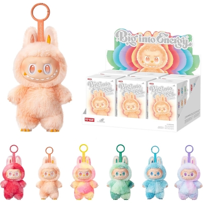 Picture of POP MART The Lubu bu Doll Monsters Big into Energy Series-Vinyl Plush Pendant Blind Box Blind Box Figures Random Design Action Figures Collectible Toys Home Decorations Single Box