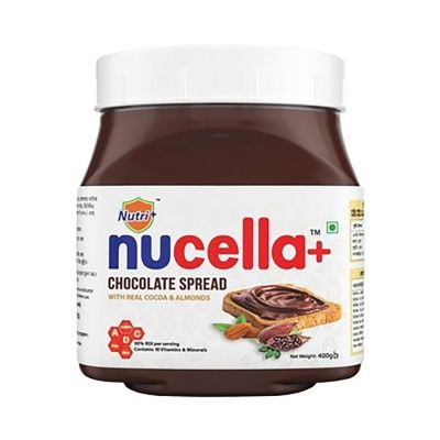 Picture of Nucella+ Chocolate Bread Spread Cocoa & Almond 400 gm