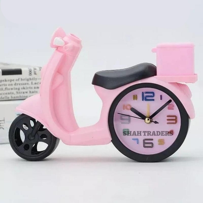 Picture of VESPA LX 1054 WEKER CLOCK - VESPA MOTORCYCLE WEKER CLOCK - CHARACTER WEKER CLOCK - TABLE CLOCK - ALARM CLOCK