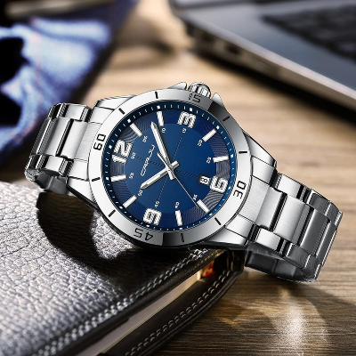 Picture of CRRJU 5003 Business Quartz Luminous Hands Watch
