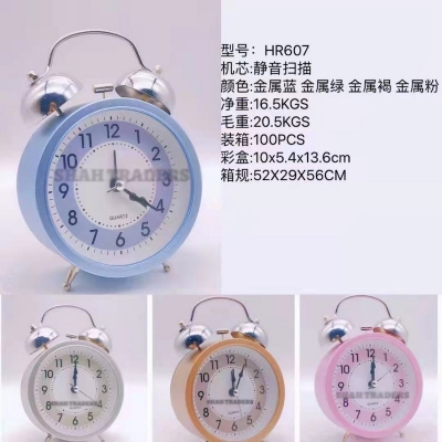 Picture of Twin Bell Table Clock.Loud Alarm Clock. for Home, Office, Decor, Showpiece Item Best for Kids & Students