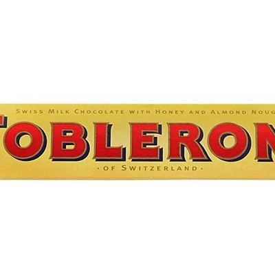 Picture of Toblerone Of Switzerland Milk Chocolate With Honey And Almond Nougat - 1 Pack Pouch 100 Gram