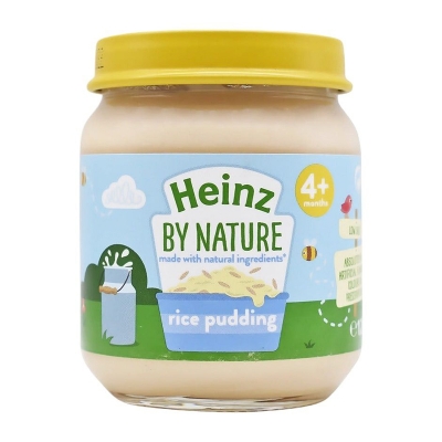 Picture of HEINZ BY NATURE RICE PUDDING 6+ MONTH UK - 120GM