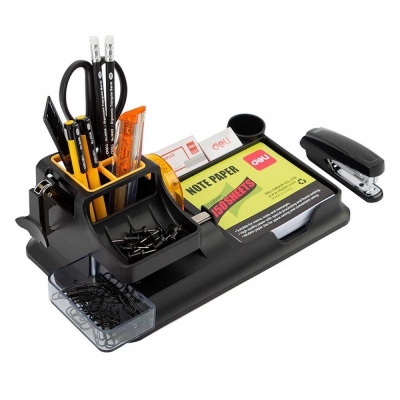 Picture of DELI 38252 Desk Organizer Office Butler - 18 Accessories Included (Set)