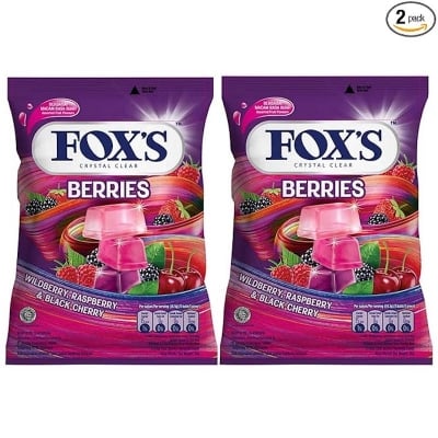 Picture of Fox's Crystal Clear Fruit Berries Candy (90Gms- Pack Of 2)