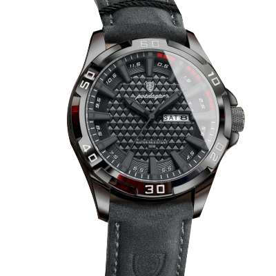 Picture of Poedagar Men’s Luxury Leather Watch Stylish Waterproof and Premium Watch 895