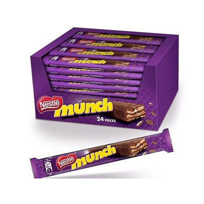 Picture of Munch Crunchilicious Milk Chocolate 10 PCs  Per Pack 8.9gm 5rs INDIAN