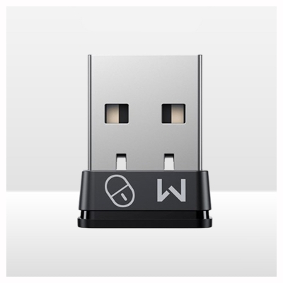Picture of RAPOO M3M BLACK Wireless Business Mouse Dongle (Suitable for RAPOO MT760L/MT760M/MT750PRO/MT560/MT550L) -  Micro Nano receiver - M+ wireless cross-screen technology - Wireless 2.4G connection - Plug and play