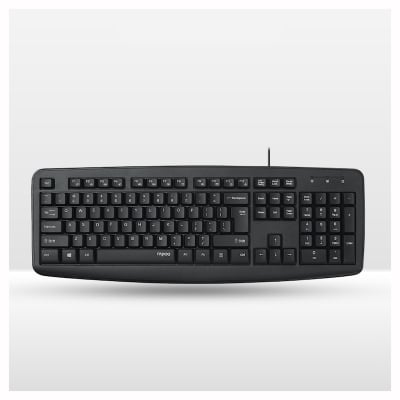 Picture of Rapoo NK2600 Wired Keyboard Laser carved keycap Spill-resistant design Plug and play