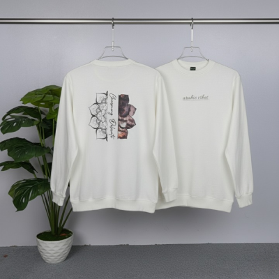 Picture of Full Sleeve Sweat Shirt on Both Sides Printed