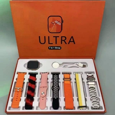 Picture of Ultra 7 In 1 Strap Smart Watch 2.2 Inch Display Multicolor 