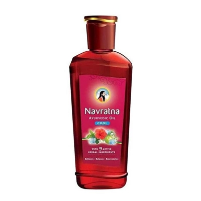 Picture of Navaratna Ayurvedic cool hair oil with 9 herbal ingredients 50 ml Hair Oil  (50 ml)