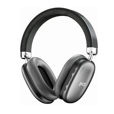 Picture of Bwoo BO-BW585 Over Ear Bluetooth Grey Noise Cancelling Gaming Headphone