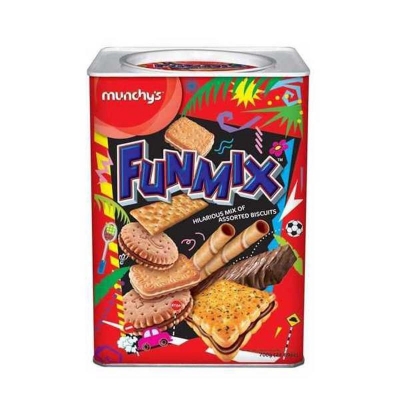 Picture of Munchy's Funmix Tin Biscuits 700gm