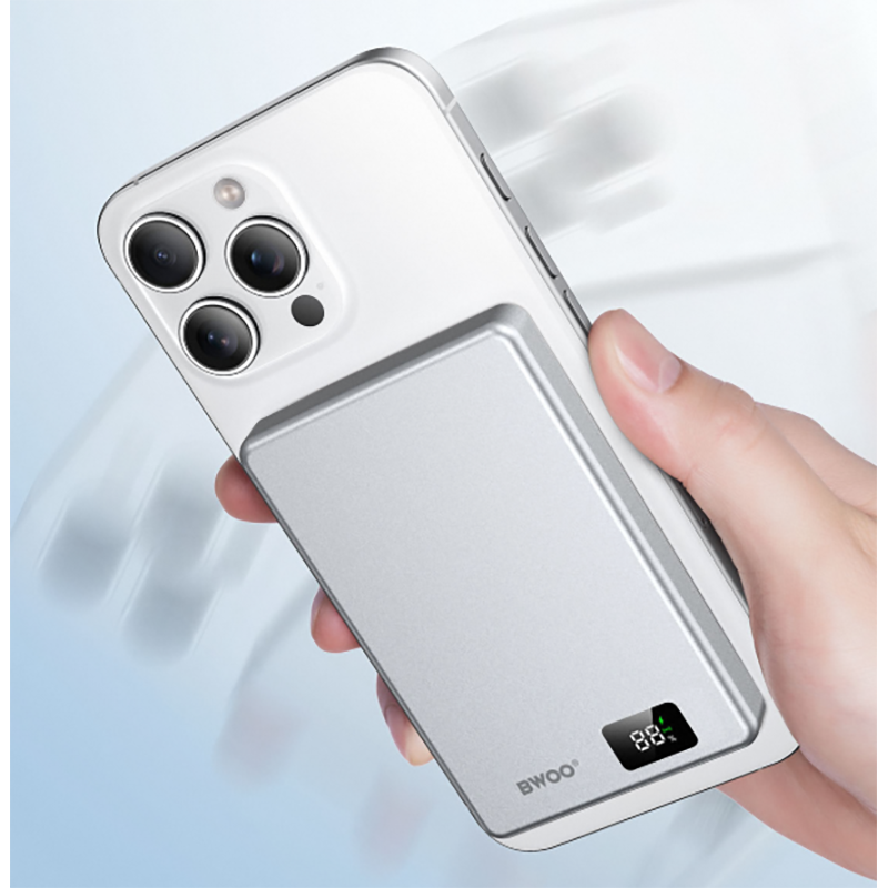 Picture of BWOO BO-P76 10000mAh Ultra Slim Magnetic Power Bank Fast Charging