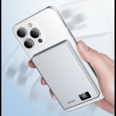 Picture of BWOO BO-P76 10000mAh Ultra Slim Magnetic Power Bank Fast Charging