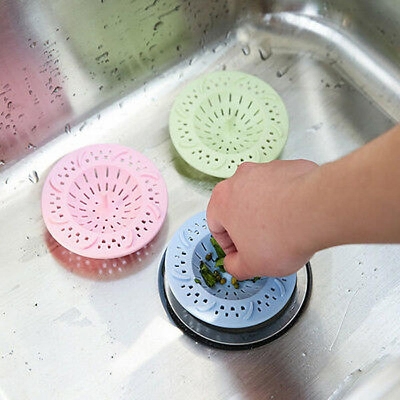 Picture of Anti clogging silicone drain pool sink sewer debris filter net shipping portable Creative Kitchen and Bathroom Sink Filter