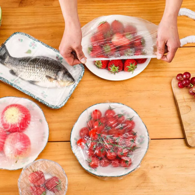 Picture of 1 packet  Food Cover Plastic Sheets Reusable
