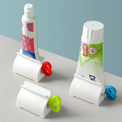 Picture of Lazy Manual Toothpaste Squeezer Facial Cleanser Sample Hand Cream Toothpaste Press Bathroom Supplies Squeezer