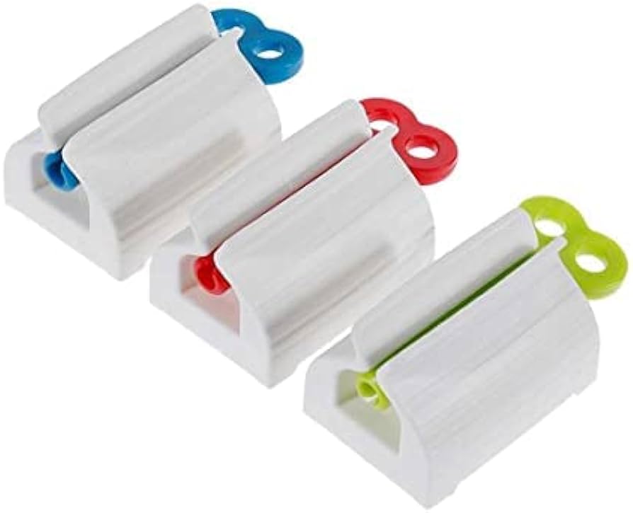 Picture of Lazy Manual Toothpaste Squeezer Facial Cleanser Sample Hand Cream Toothpaste Press Bathroom Supplies Squeezer