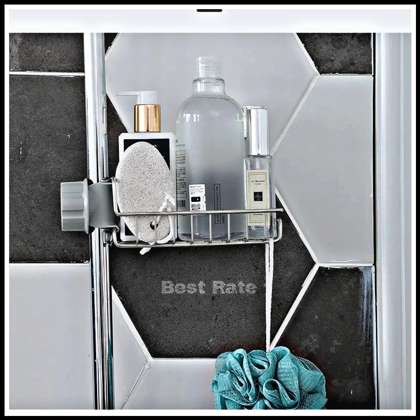 Picture of Stainless Steel Faucet Sponge Holder – Kitchen Sink Caddy for Dish Soap & Sponge Storage