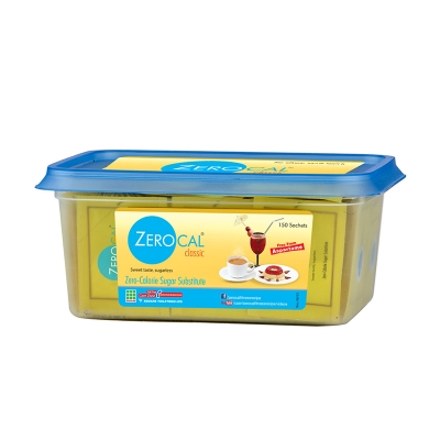 Picture of Zerocal Sugar Substitute Sachet 150 Sachets