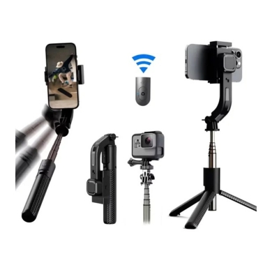 Picture of C06H 1-Axis Gimbal Stabilizer Selfie Stick Tripod For videography
