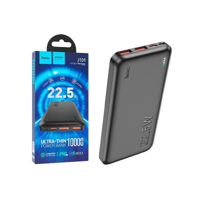Picture of HOCO J101 Astute 10000mAh 22.5W Fast Charging Power Bank - Black