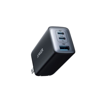 Picture of Anker 735 Nano II 65W GaN Charger: 3-Port USB-C Wall Adapter for MacBook & iPhone