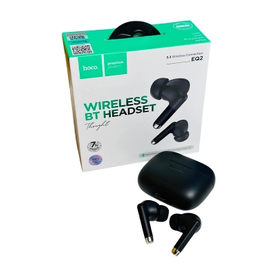 Picture of Hoco EQ2 Earbuds – Original Bluetooth 5.3 TWS Airpods With ENC Mic & Deep Bass | Premium Sound Quality | Best Hoco EQ2 Price in BD