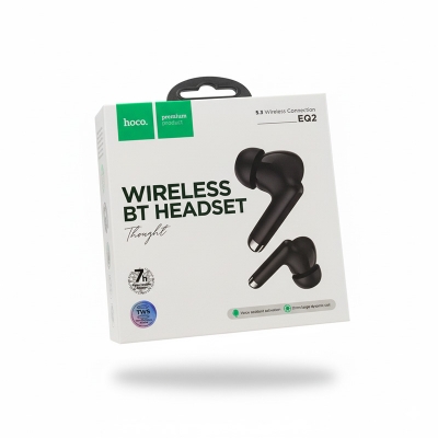 Picture of HOCO EQ2 TWS Wireless Earbuds – Bluetooth 5.3, Deep Bass Sound, Touch Control, Noise Cancelling & Long Battery Life