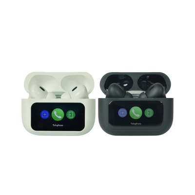 Picture of E9 Pro Touch AirPods – Bluetooth 5.3 ANC ENC Earbuds with LED Display Case