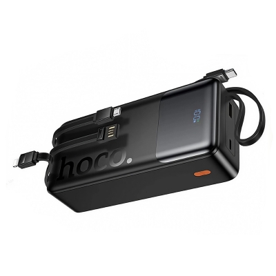 Picture of 🔋 Hoco J156B 30000mAh Power Bank – 22.5W Fast Charge | PD 20W | Built-in USB-C/Lightning/Micro | LED Display