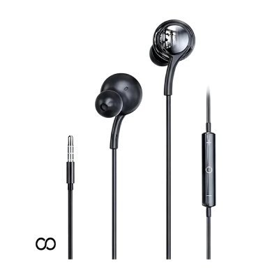 Picture of 🎧 Tranyoo T-R18 Wired Earphones – 3.5mm Jack | In-Ear Comfort | Stereo Sound & Deep Bass | Inline Mic