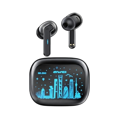 Picture of 🎧 Awei T53 ANC True Wireless Earbuds – Hybrid ANC + ENC | 10H Playback | Bluetooth 5.3 | IPX4 Water Resistant