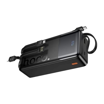 Picture of 🔋 Hoco J156B 30000mAh Power Bank – 22.5W Fast Charge | PD 20W | Built-in USB-C/Lightning/Micro | LED Display