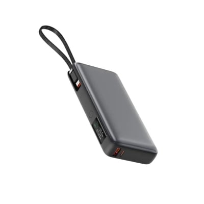 Picture of Single, 22.5W USB-A | PPS/PD3.0/QC4+ | LED Digital Display, Pass-Through, Multi-Protection | For Phones, Tablets & Laptops