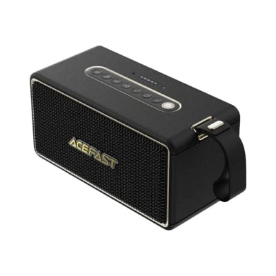 Picture of ACEFAST | K3 Max | 80W Peak Portable Bluetooth 5.4 Speaker | 2.1 System (1×Mid-Low + 2×Tweeters) + Passive Radiator | IPX6 | 5000mAh ≈20H | USB/TF/AUX/TWS | DSP & RGB Lights | USB-C Charging | With Strap Handle