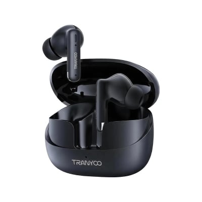 Picture of 🎧 TRANYOO T-M26 TWS Bluetooth Earbuds – High Bass Audio | Touch Control | 5H Playtime | Type-C Charging