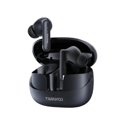 Picture of 🎧 TRANYOO T-M26 TWS Bluetooth Earbuds – High Bass Audio | Touch Control | 5H Playtime | Type-C Charging
