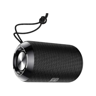 Picture of Hoco HC1 Trendy Sound Portable Bluetooth Speaker | BT 5.0 (JL Chip) | Dual 52 mm/5 W Audio | 1200 mAh Battery | 4 H Playback | TWS Stereo, FM, TF‑Card, USB, AUX | IPX5 Splash‑Resistant